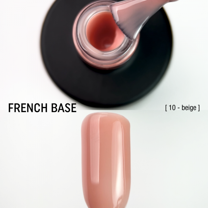 Камуфлирующая база French Base 15ml  №10 - beige