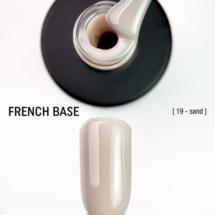 Камуфлирующая база French Base 15ml  №19 - sand
