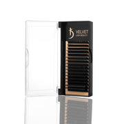 Ресницы для наращивания Velvet Lash Beauty 0.10 D 