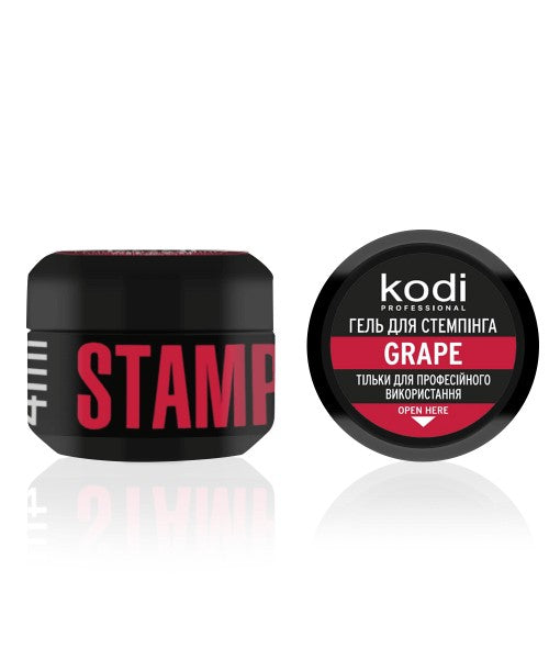 Гель для стемпинга Stamping Gel Grape, 4 мл