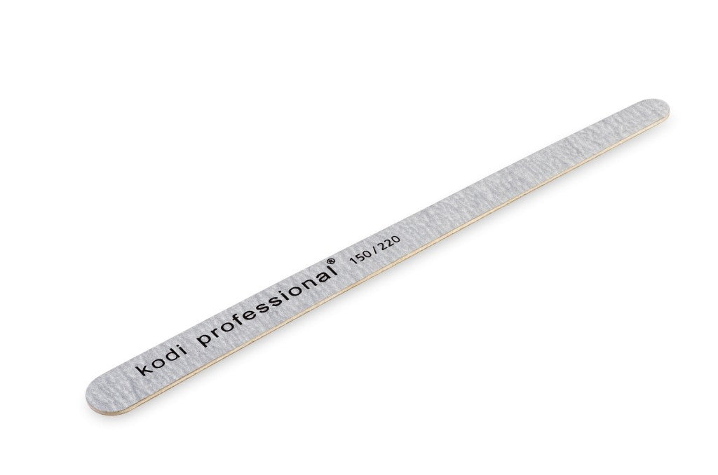 Пилка для ногтей "Капелька" Grey 150/220