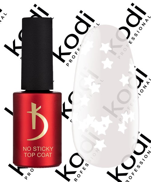 Верхнее покрытие для гель-лака без дисперсионного слоя, 7 мл - ART 17, No Sticky Top Coat Kodi professional