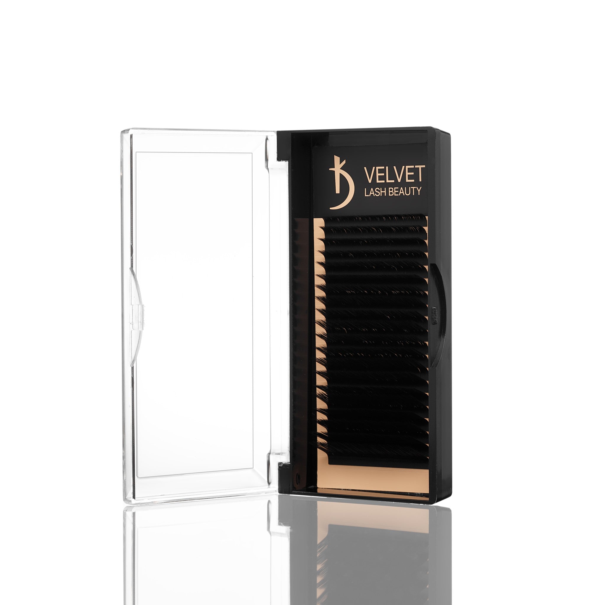 Ресницы для наращивания Velvet Lash Beauty 0.10 М Mix (20 рядов, длина 6-15)