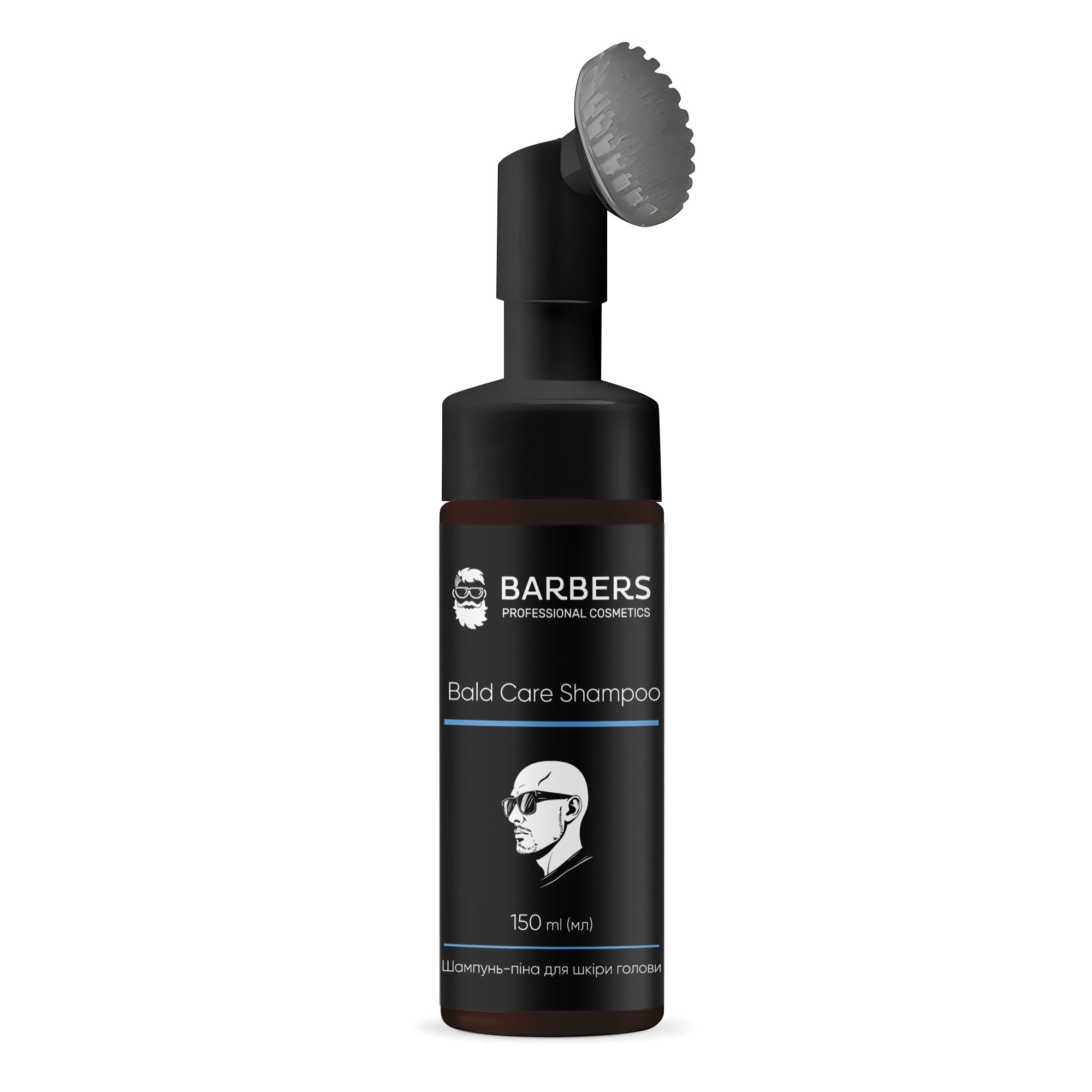 Шампунь-пена для кожи головы без волос Barbers Bald Care Shampoo 150 мл