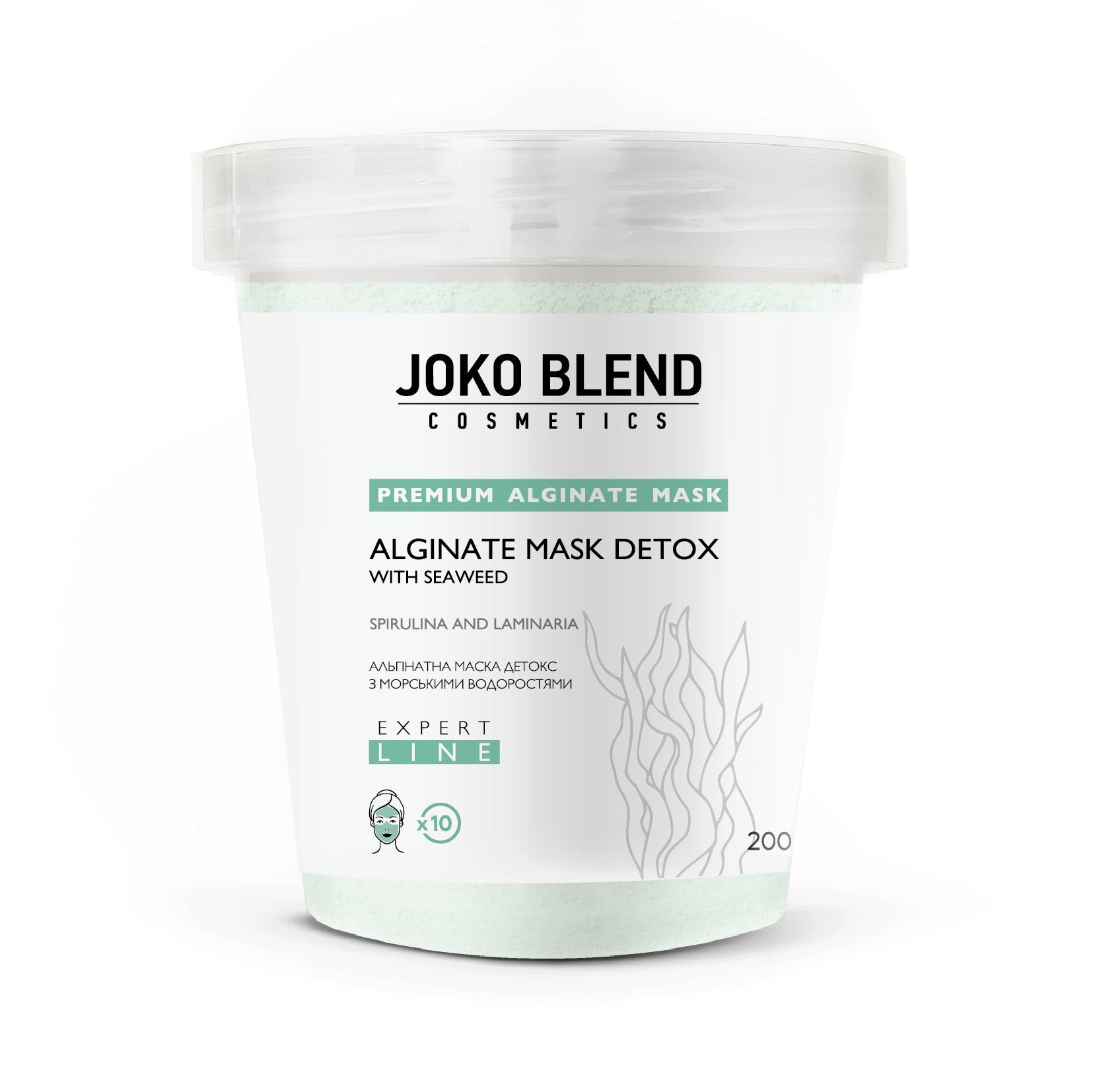 Альгинатная маска Детокс с морскими водорослями Joko Blend 200 г