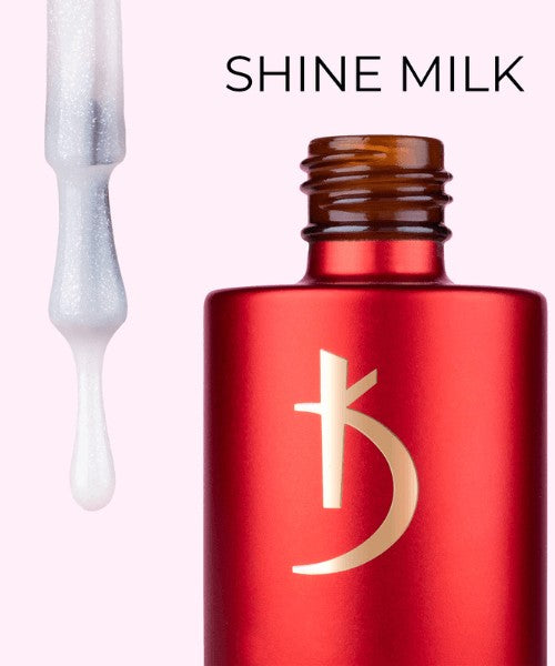 Камуфлирующее базовое покрытие Lint base gel Shine Milk, 15 мл
