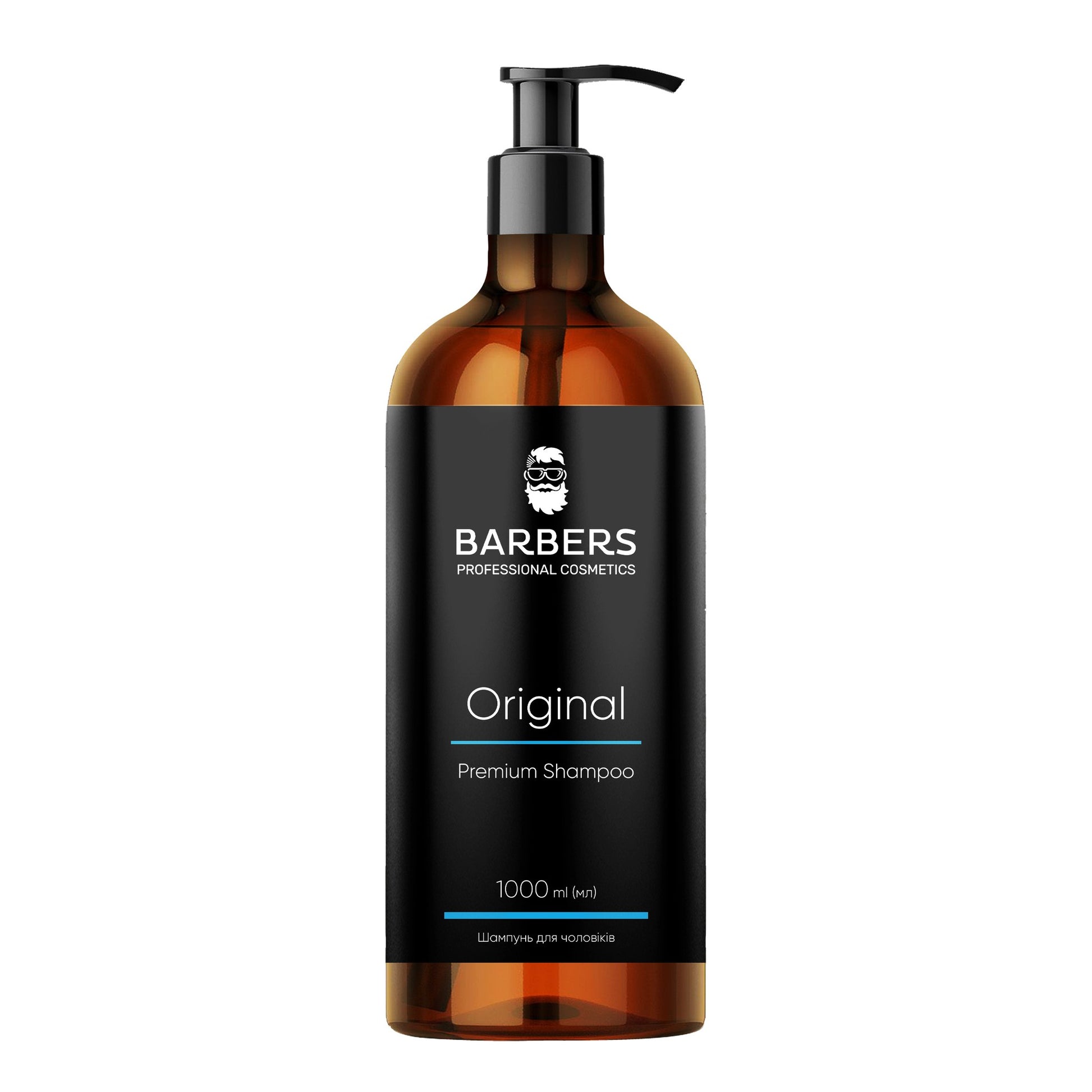 Шампунь для мужчин для повседневного использования Barbers Original 1000 мл