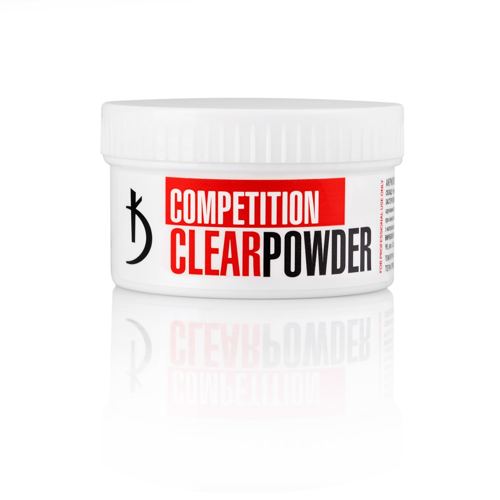 Акриловая пудра Competition Clear Powder, 60 г (цв