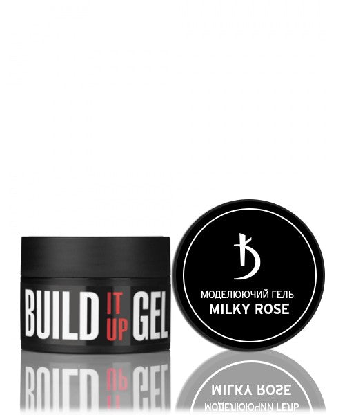 Моделирующий гель Build It Up Gel Milky Rose, 12 мл