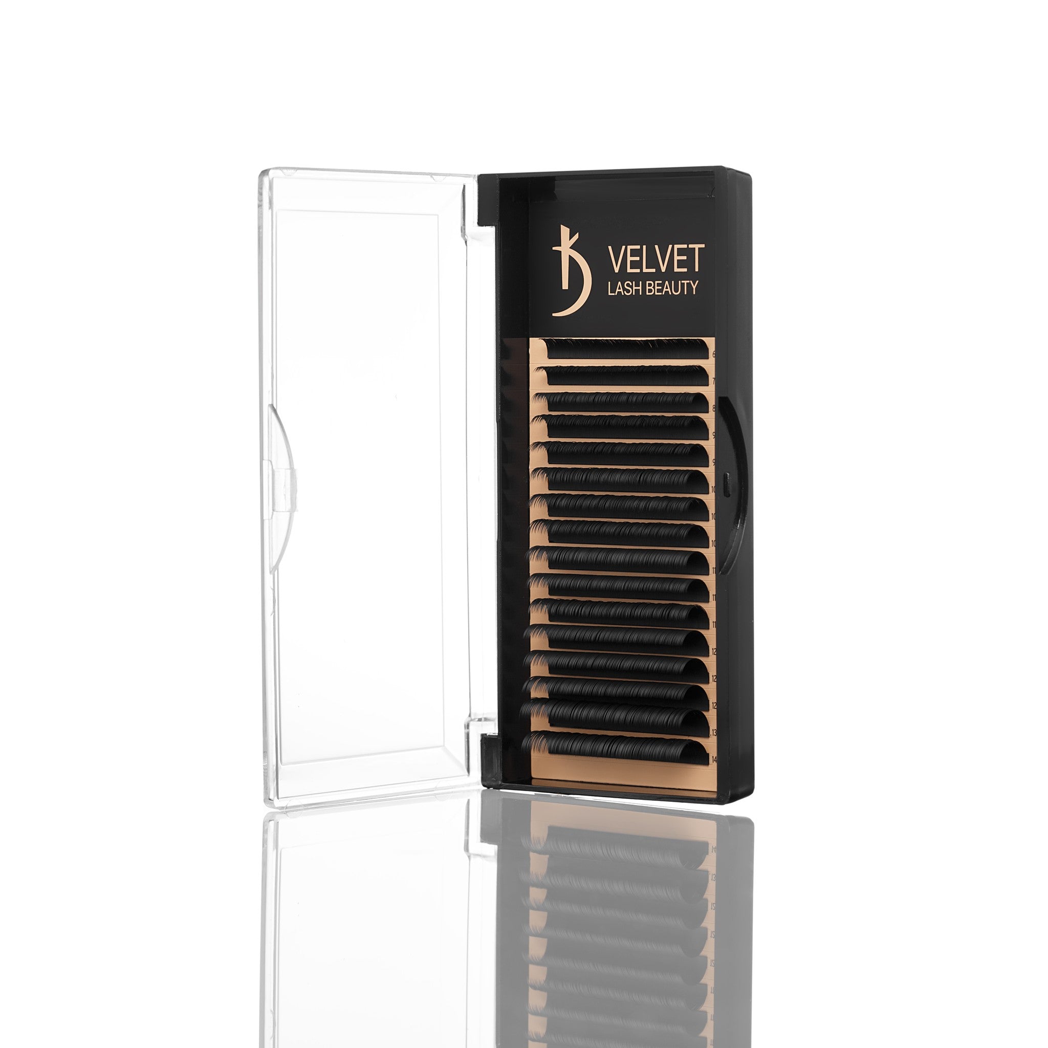 Ресницы для наращивания Velvet Lash Beauty 0.10 DD