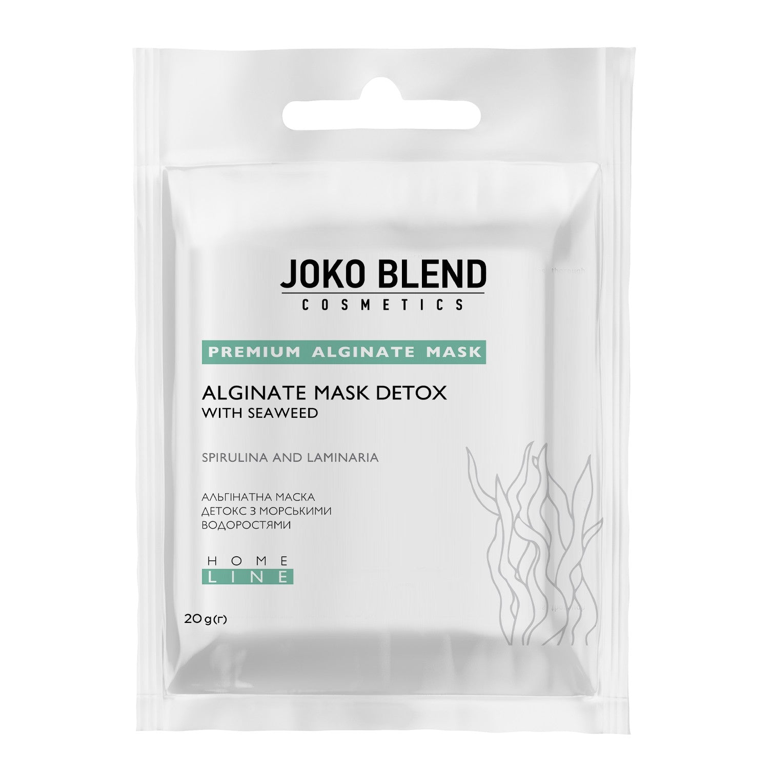 Альгинатная маска Детокс с морскими водорослями Joko Blend 20 г