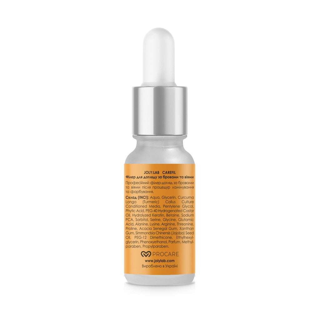 Филлер для ухода за бровями и ресницами Carefill Joly:Lab 10