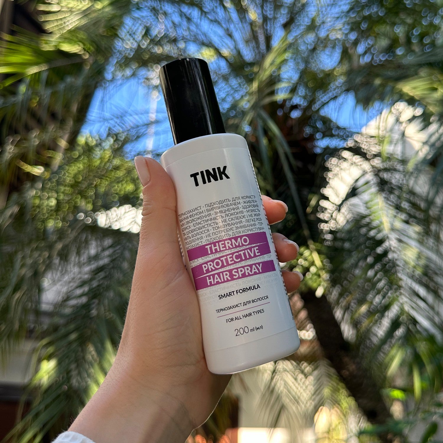 Термозащита для волос Thermo Protective Hair Spray Tink 200 мл