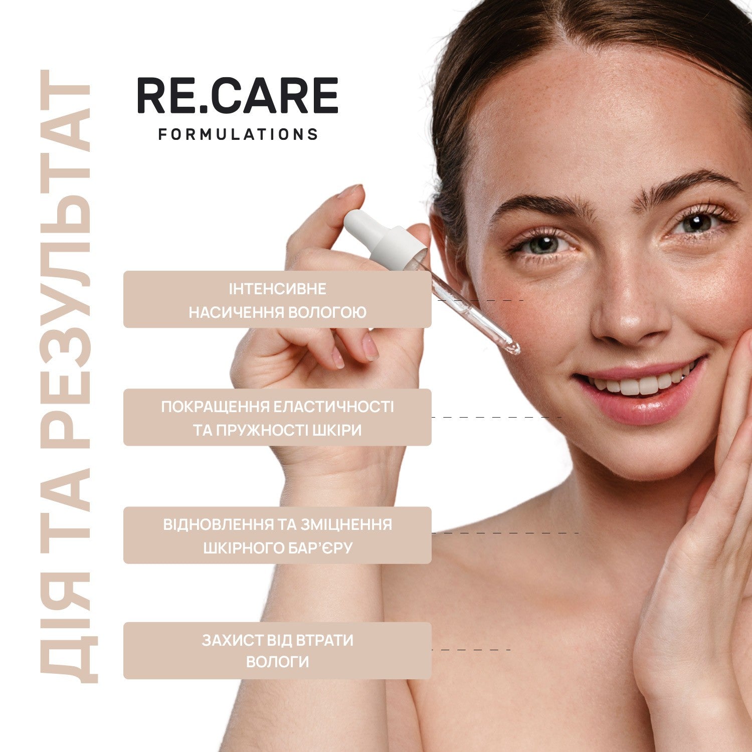 Интенсивная увлажняющая сыворотка Extra Hydration Serum RECARE 30 мл