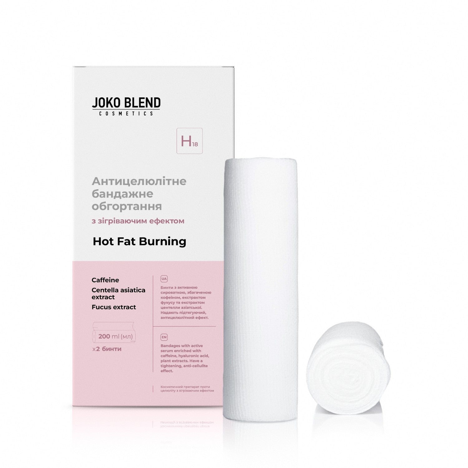Антицеллюлитное бандажное вращение с согревающим эффектом Hot Fat Burning Joko Blend