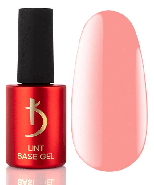 Камуфлирующее базовое покрытие Lint base gel Peach, 15 мл