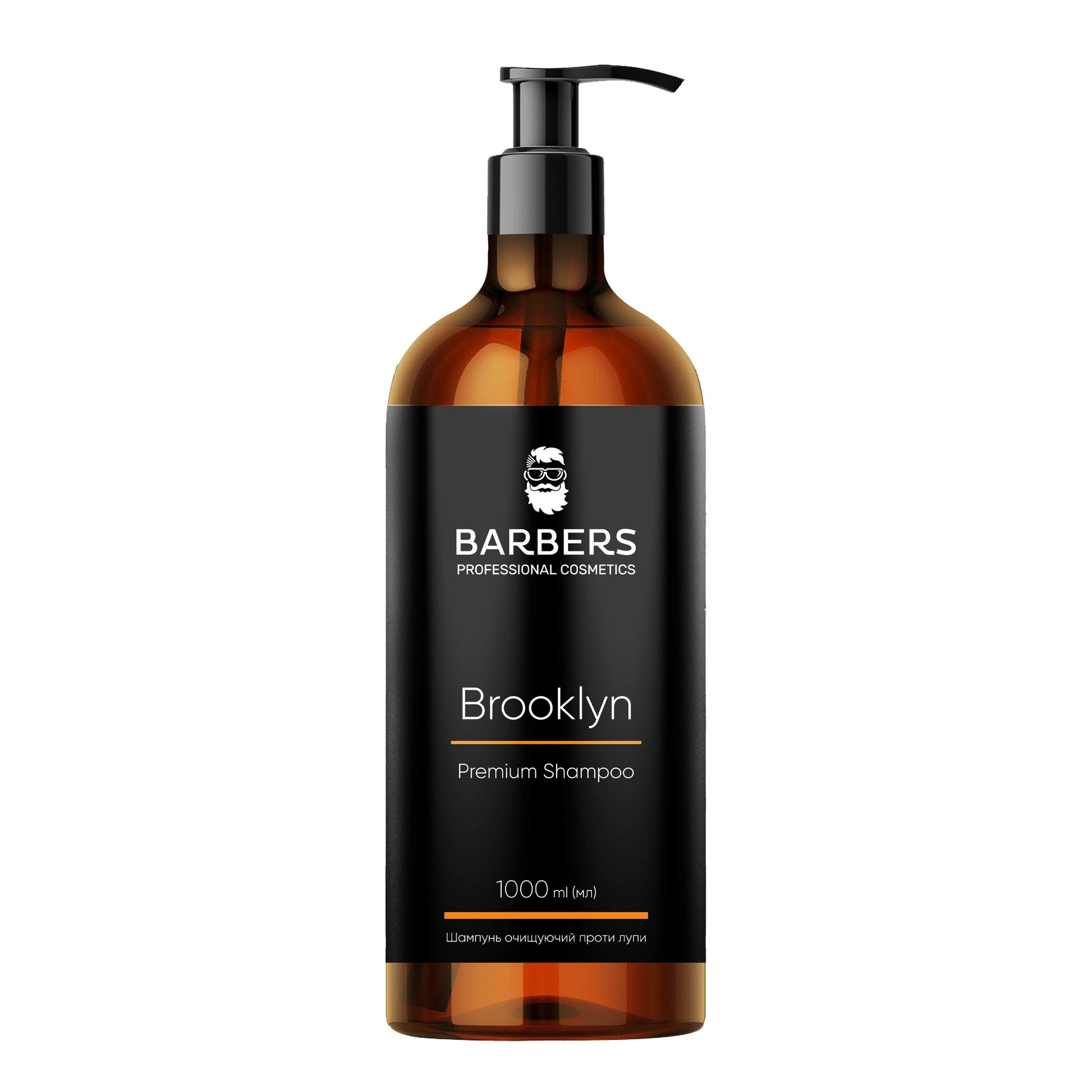 Шампунь для мужчин против перхоти Barbers Brooklyn 1000 мл