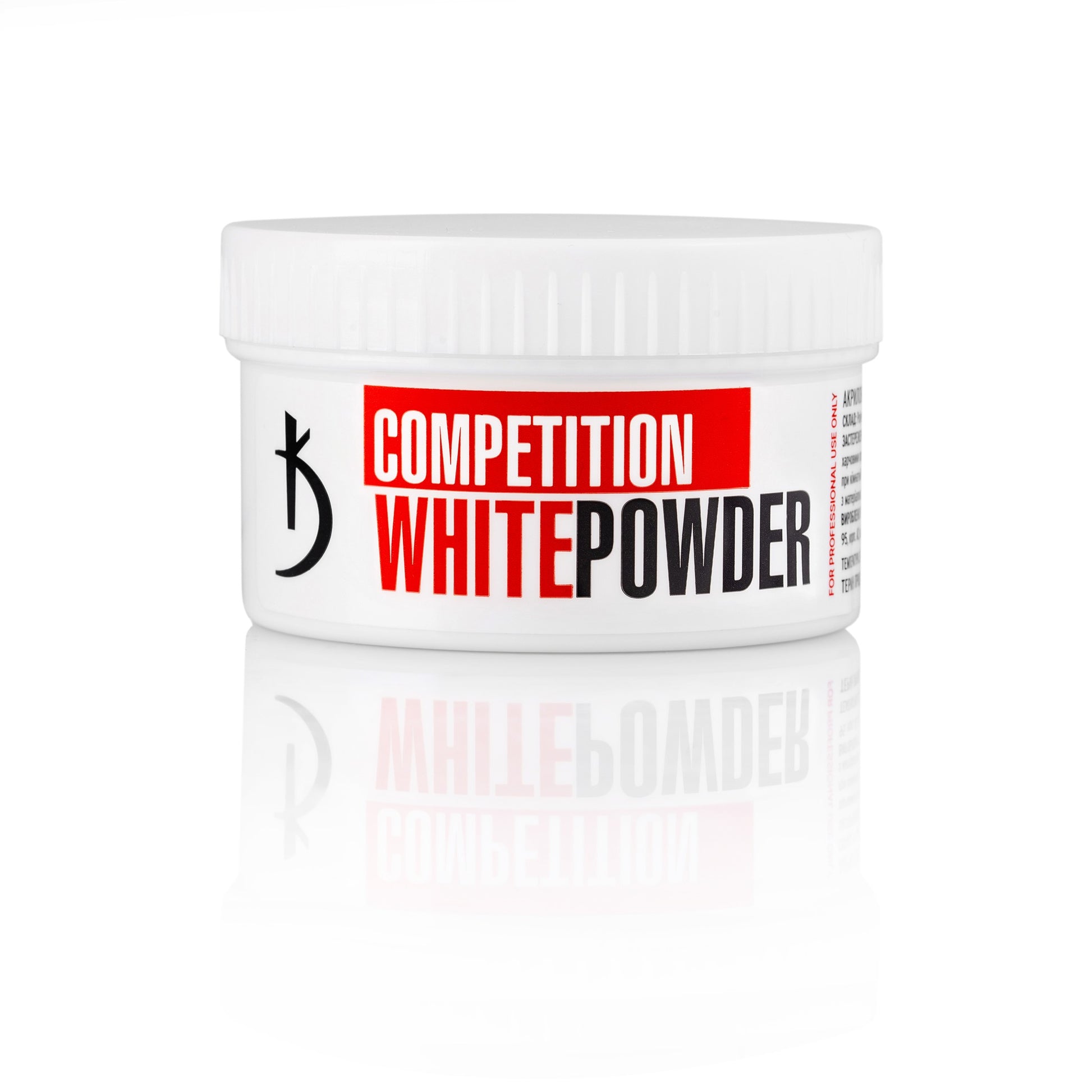 Акриловая пудра Competition White Powder, 60 г (цв