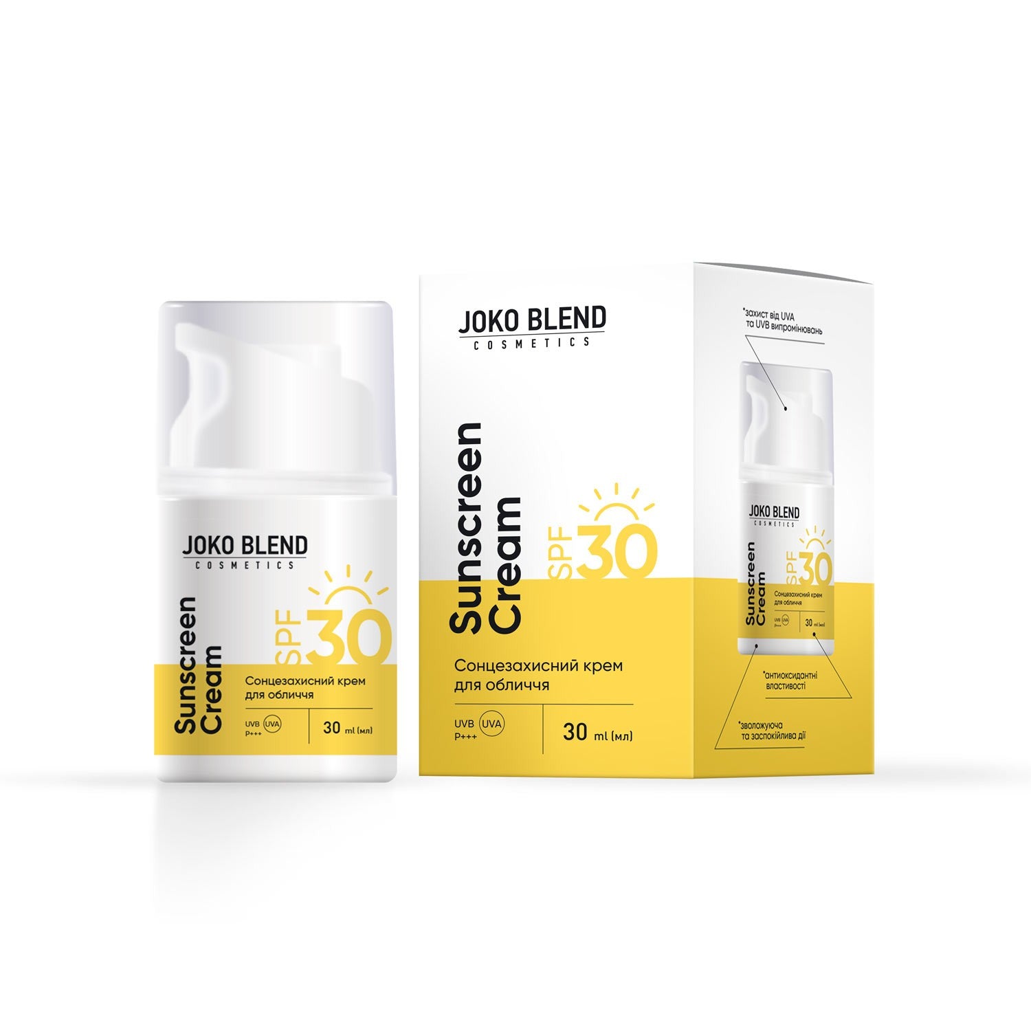 Солнцезащитный крем SPF 30 Joko Blend 30 мл