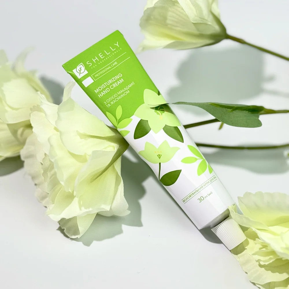 Увлажняющий крем для рук с маслом макадамии и жасмином Spring Touch Shelly 30 мл