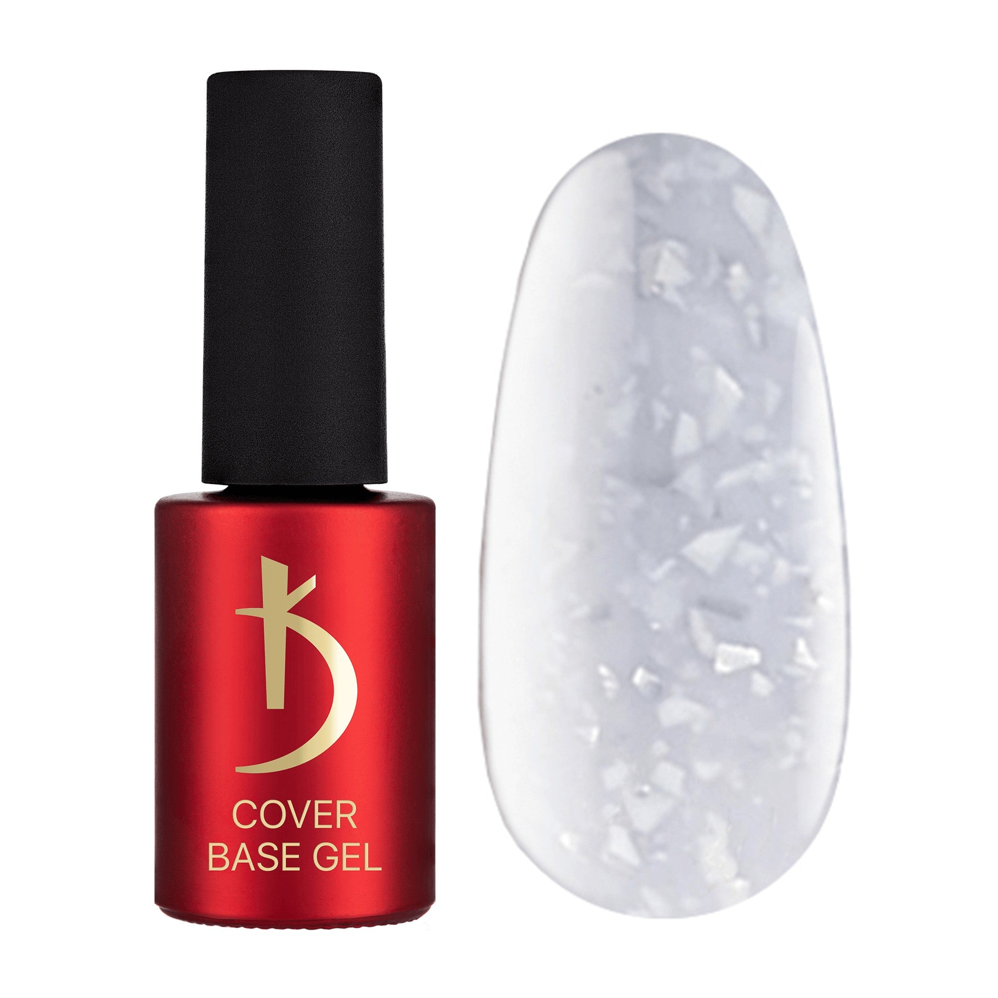 Камуфлирующее базовое покрытие Cover Base Gel Flake 06, 7 мл