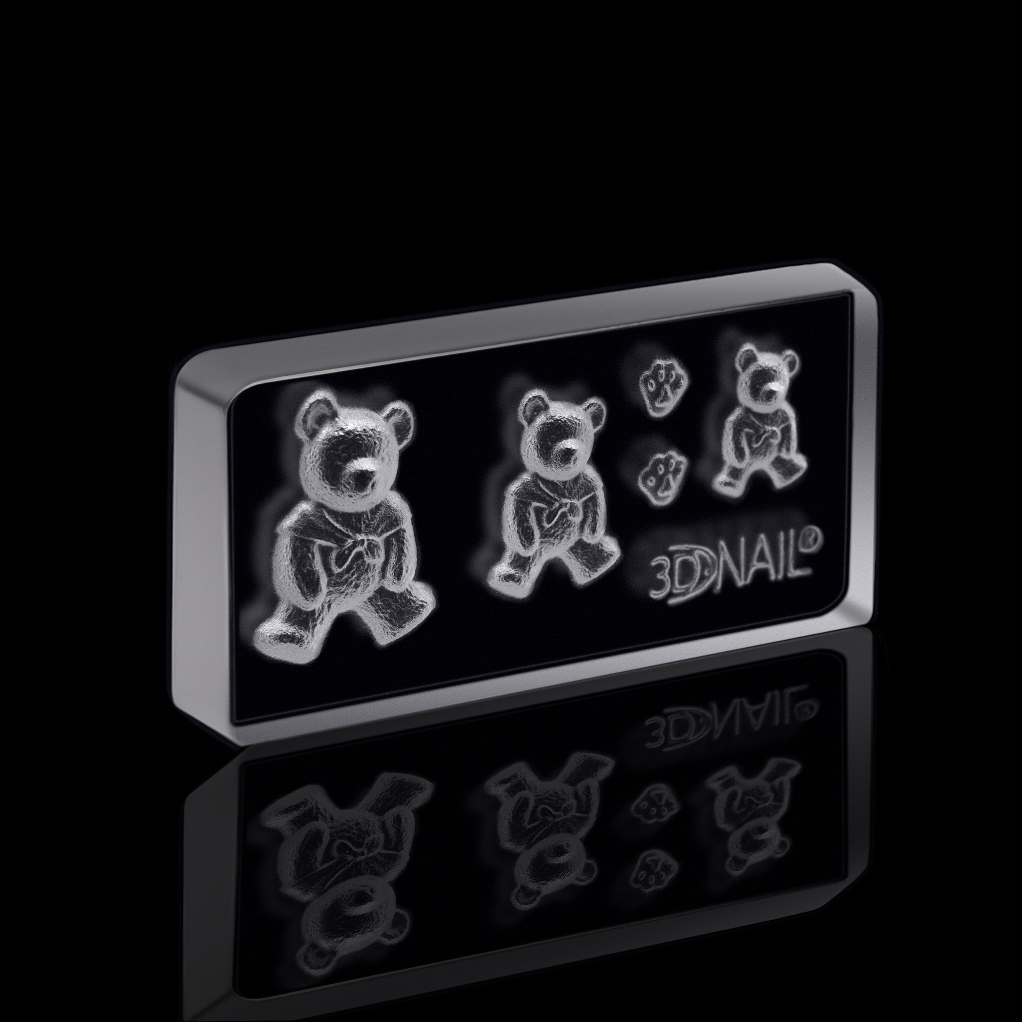 Силиконовый 3D молд для объемного дизайна ногтей, 04