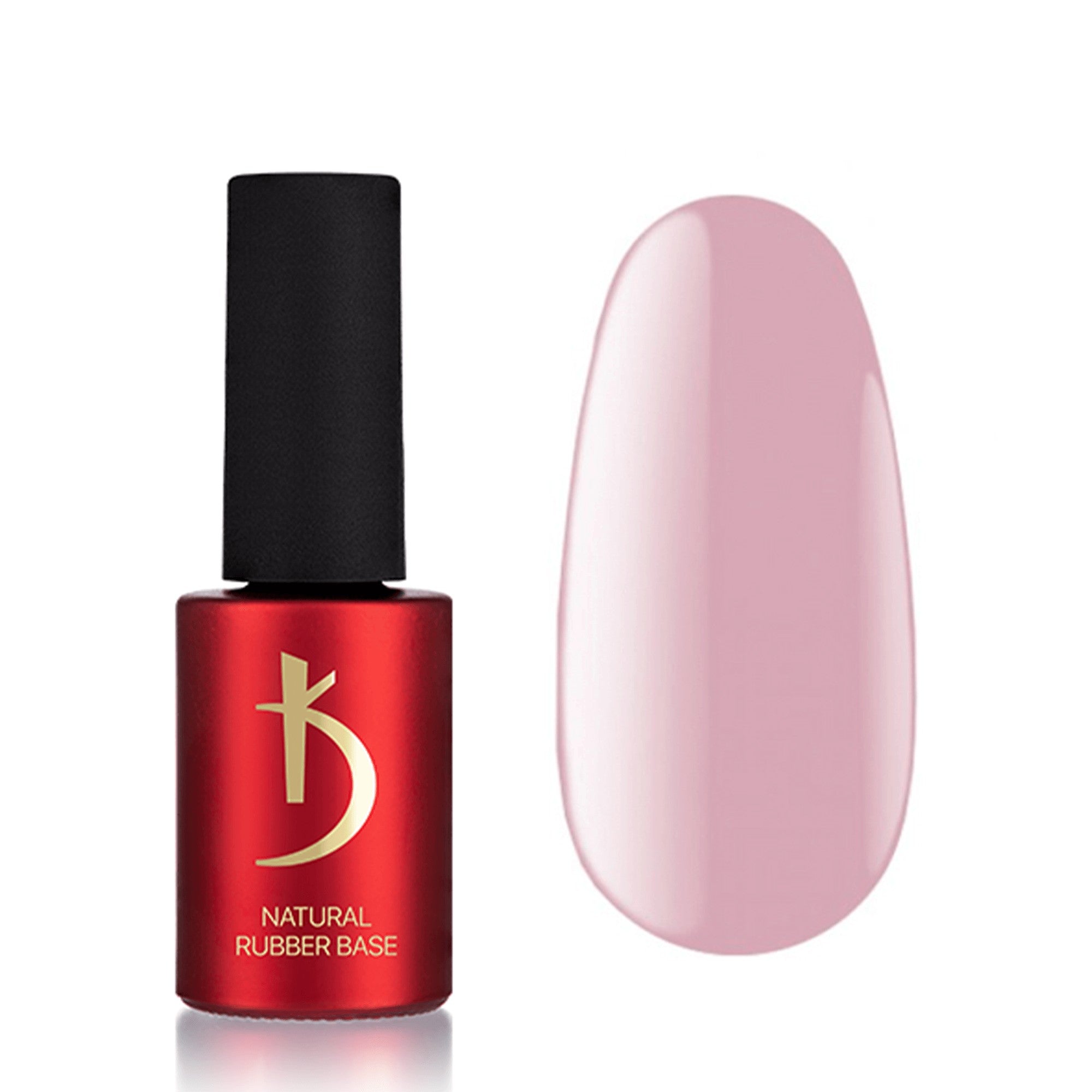 Камуфлирующее базовое покрытие Natural Rubber Base Pink, 7 мл