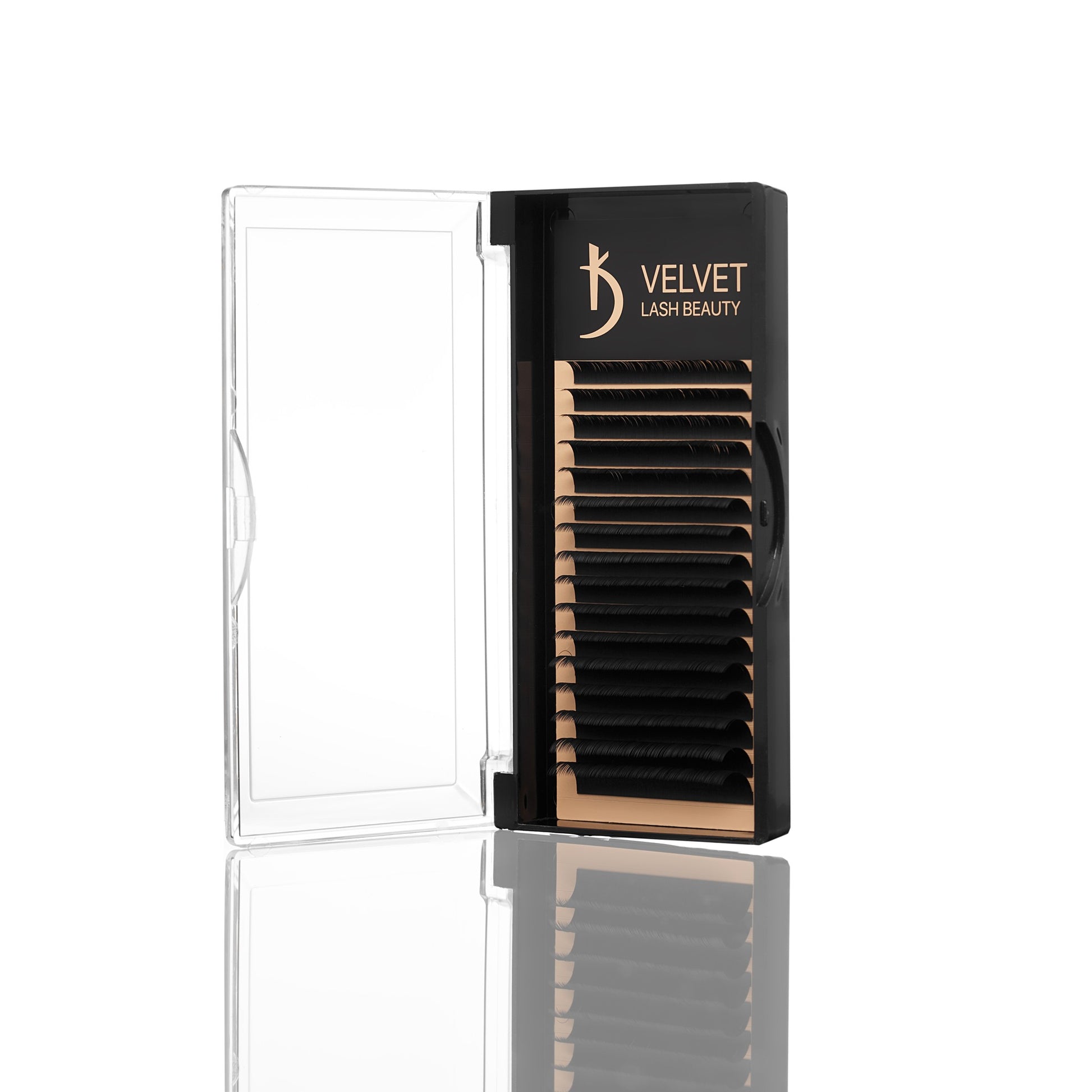 Ресницы для наращивания Velvet Lash Beauty 0.07 DD