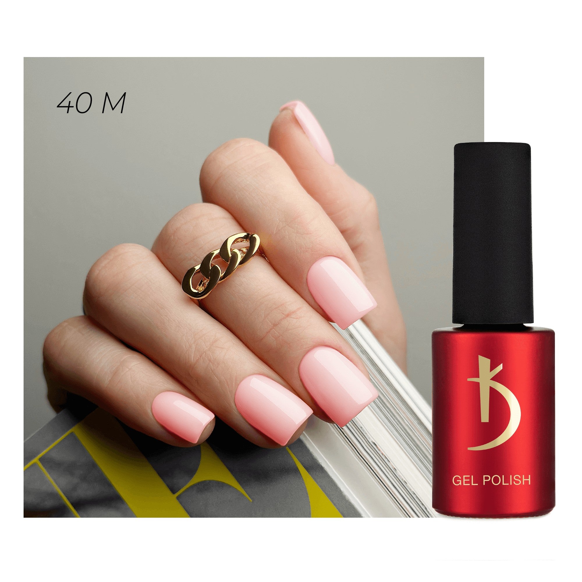 Гель-лак № 40 M, 7 мл