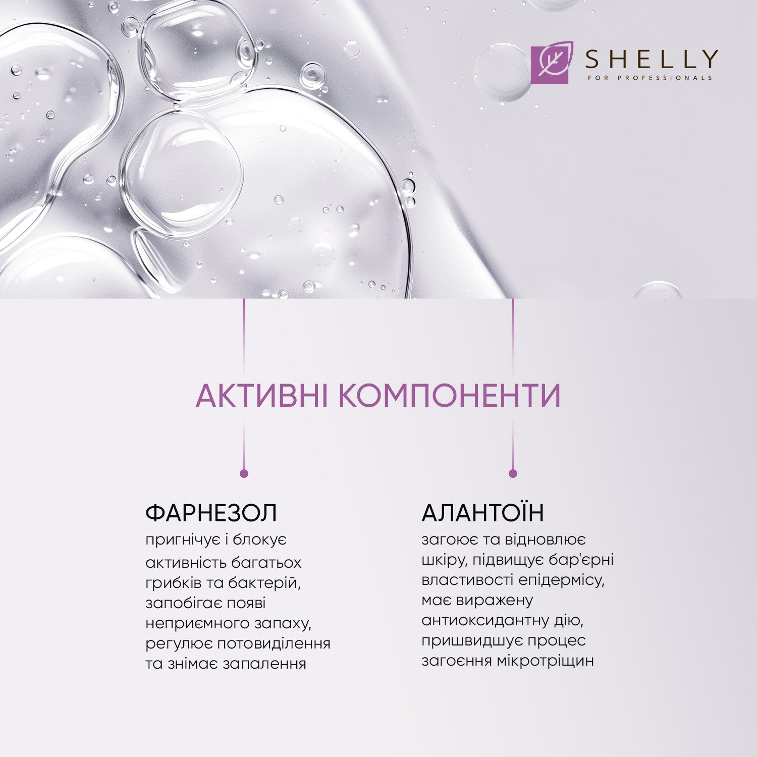 Дезодорирующее средство для ног пролонгированного действия с фарнезолом Shelly 100 мл