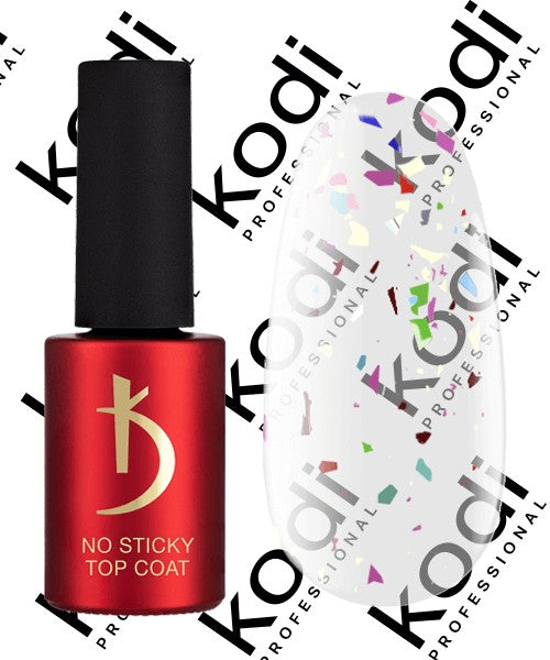 Верхнее покрытие для гель-лака без дисперсионного слоя, 7 мл - ART 06, No Sticky Top Coat Kodi professional