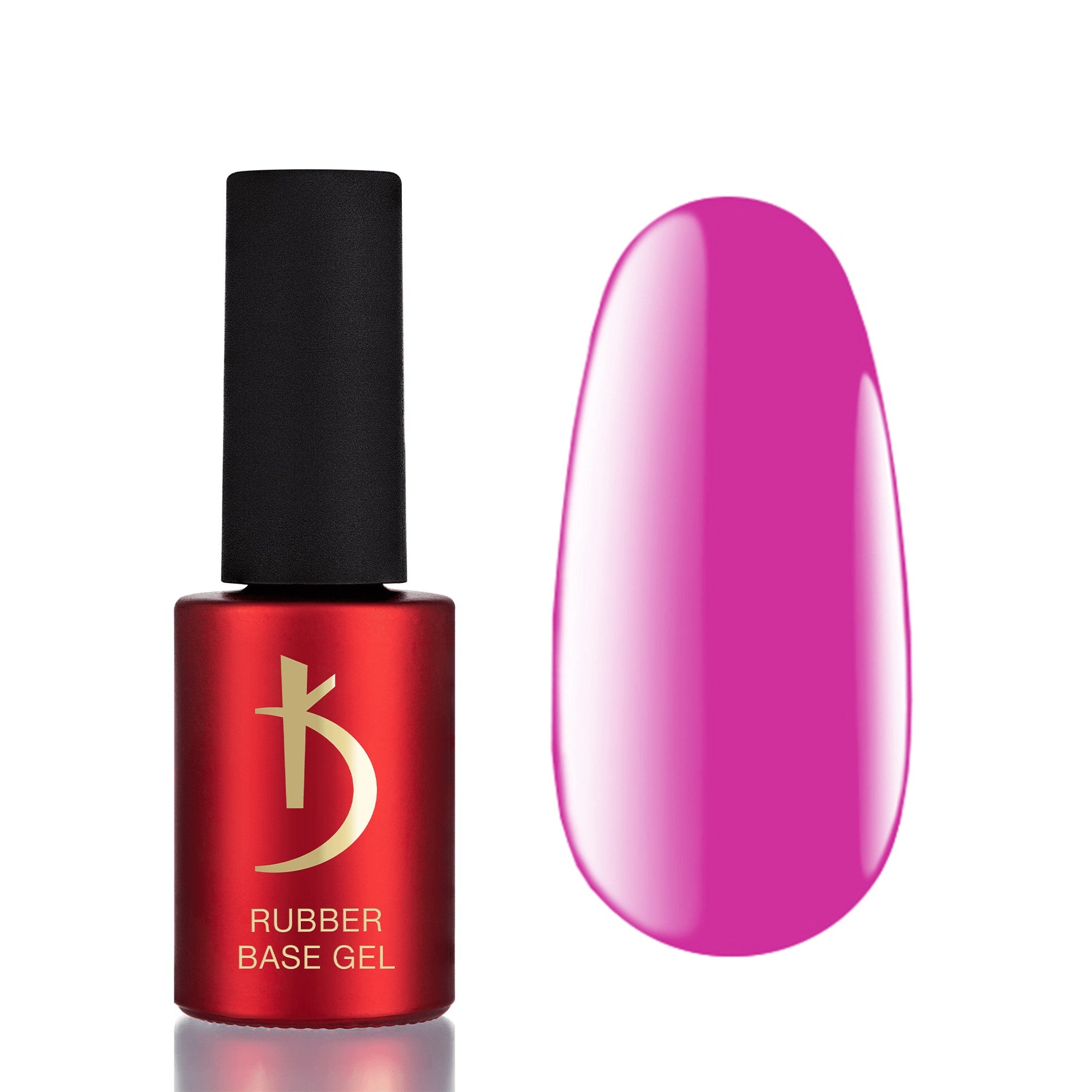 Цветное базовое покрытие Color Rubber Base Gel Macarons, Dragon Fruit, 7 мл