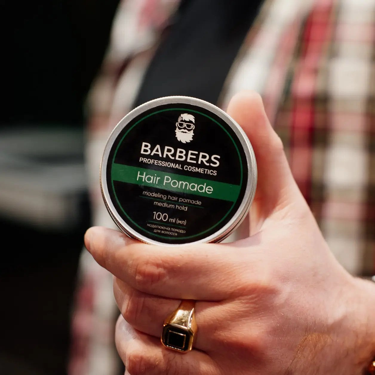 Помада для волос Barbers Modeling Hair Pomade Medium Hold 100 мл