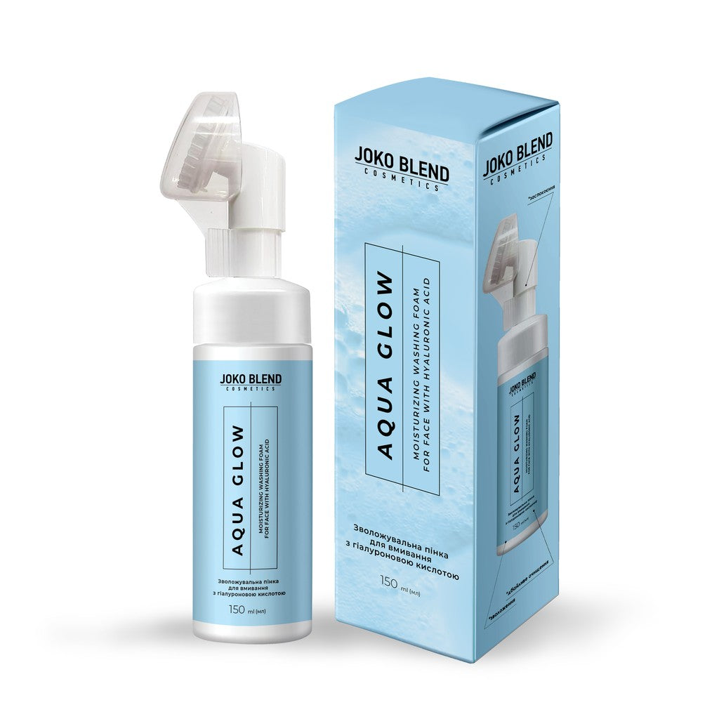 Увлажняющая пенка для умывания с гиалуроновой кислотой Aqua Glow Joko Blend 150 мл