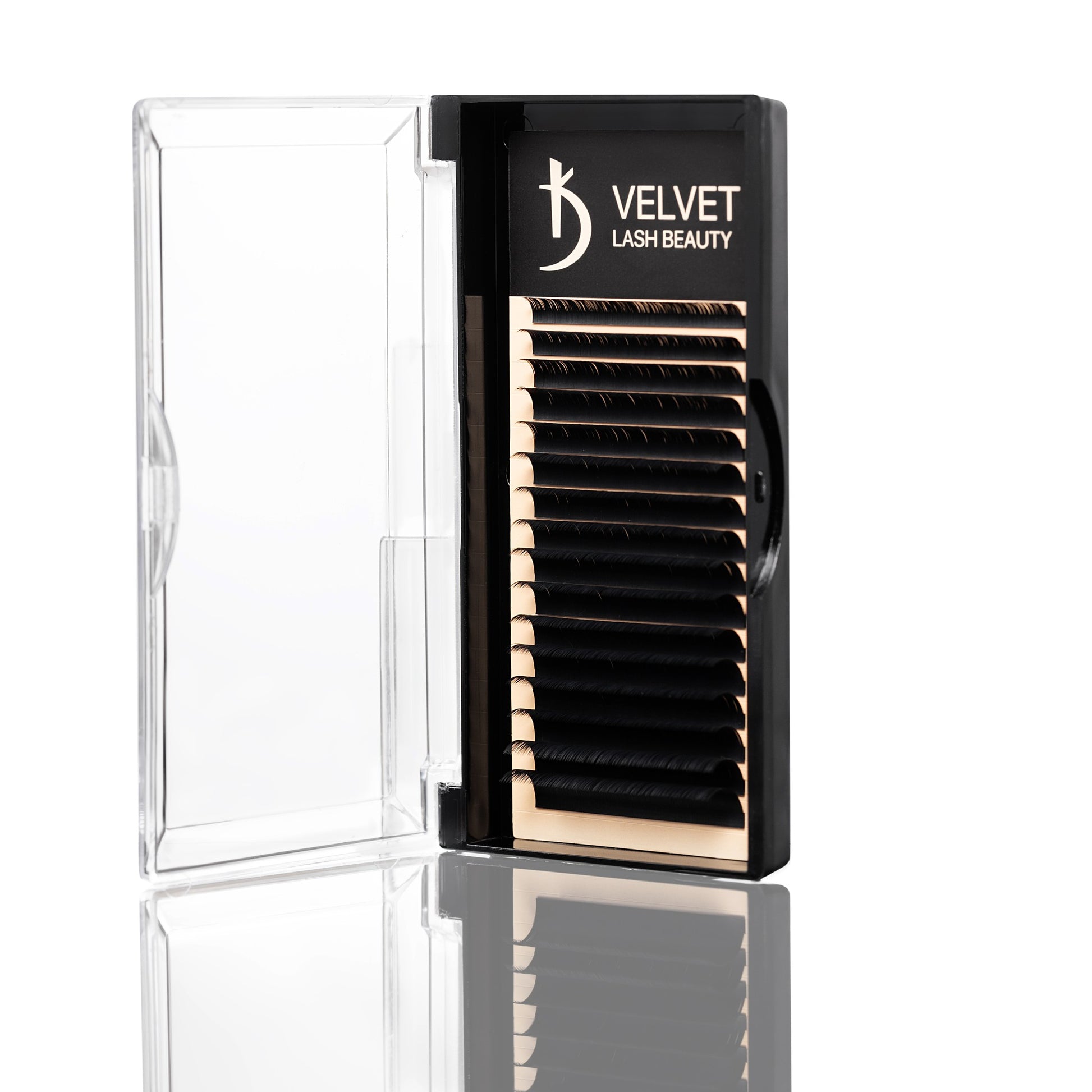 Ресницы для наращивания Velvet Lash Beauty 0.07 C 