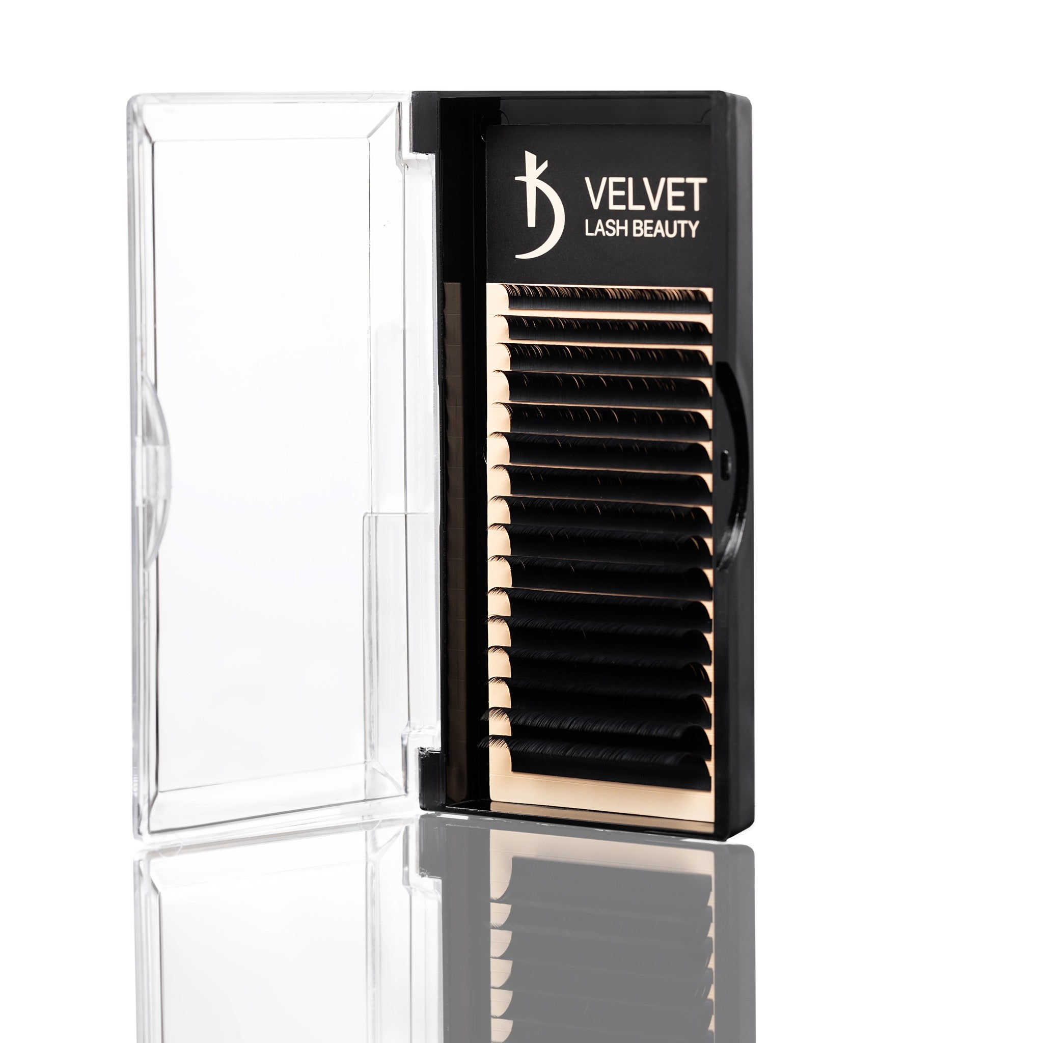 Ресницы для наращивания Velvet Lash Beauty 0.07 C 