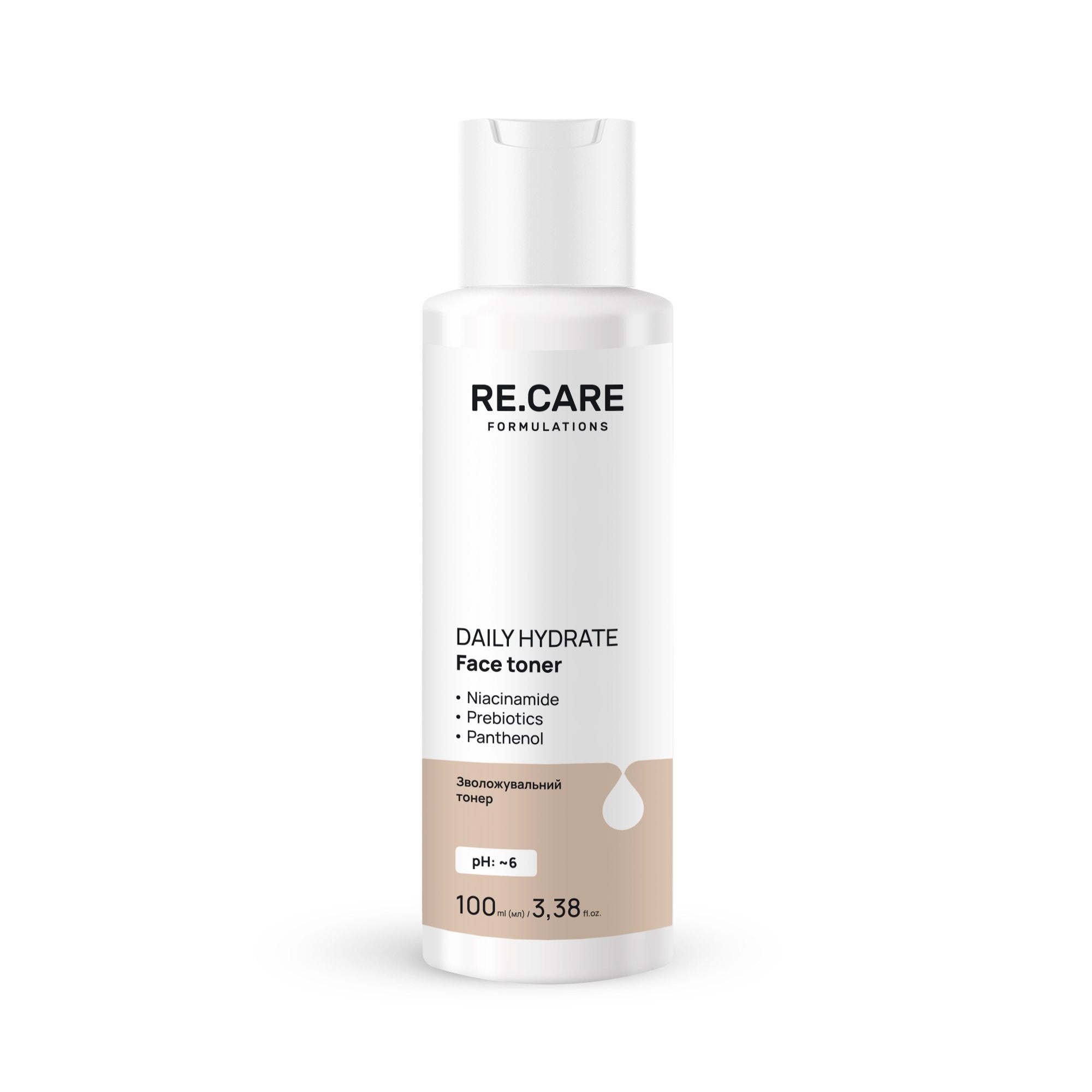 Увлажняющий тонер Daily Hydrate Face Toner RECARE 100 мл