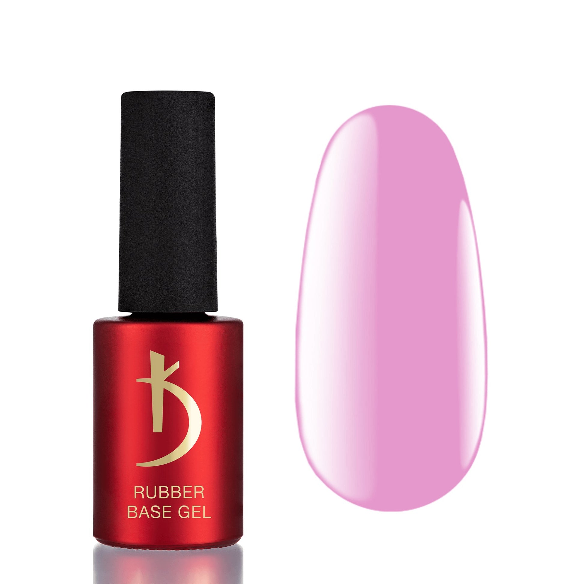 Цветное базовое покрытие Color Rubber Base Gel Macarons, Bubble Gum, 7 мл