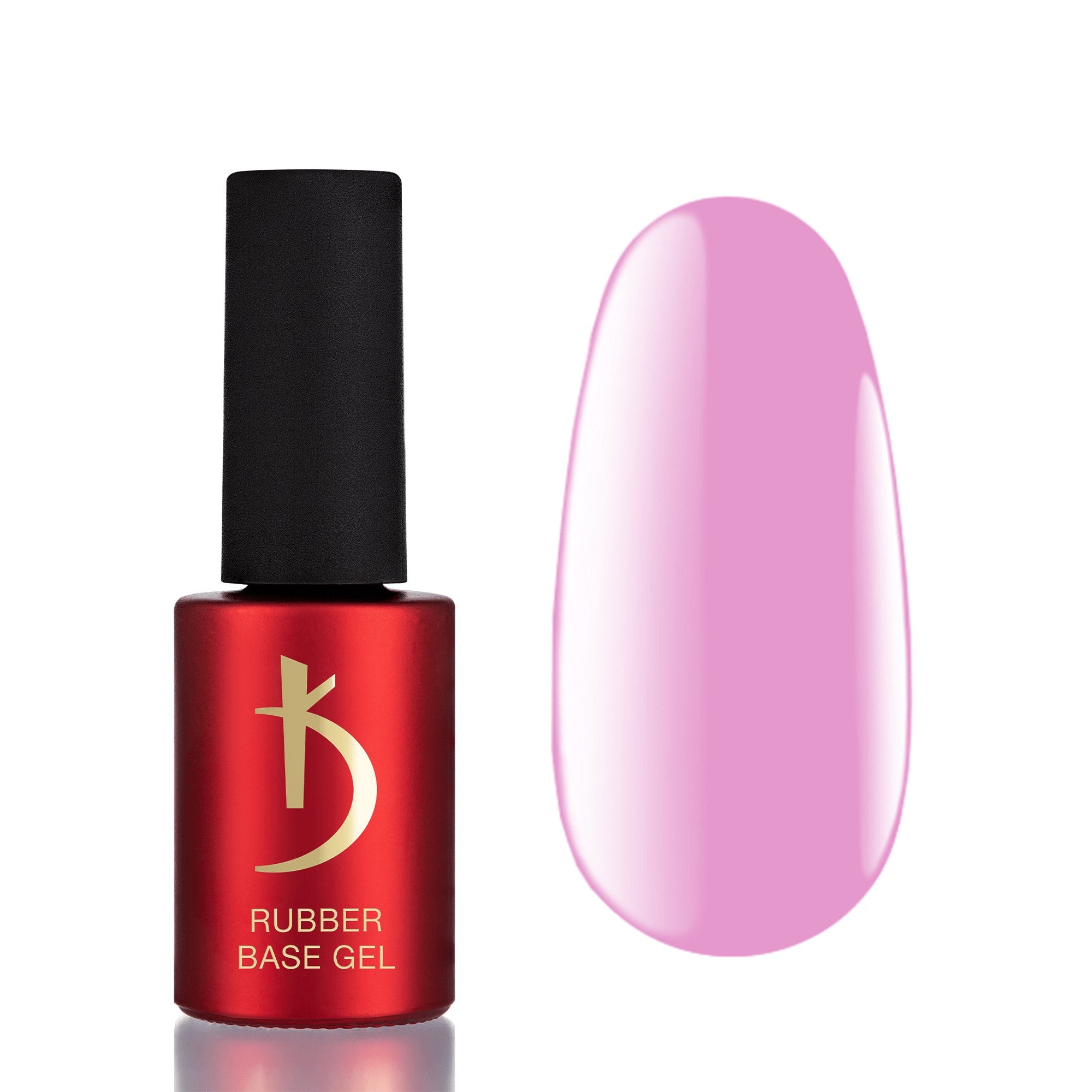 Цветное базовое покрытие Color Rubber Base Gel Macarons, Bubble Gum, 7 мл