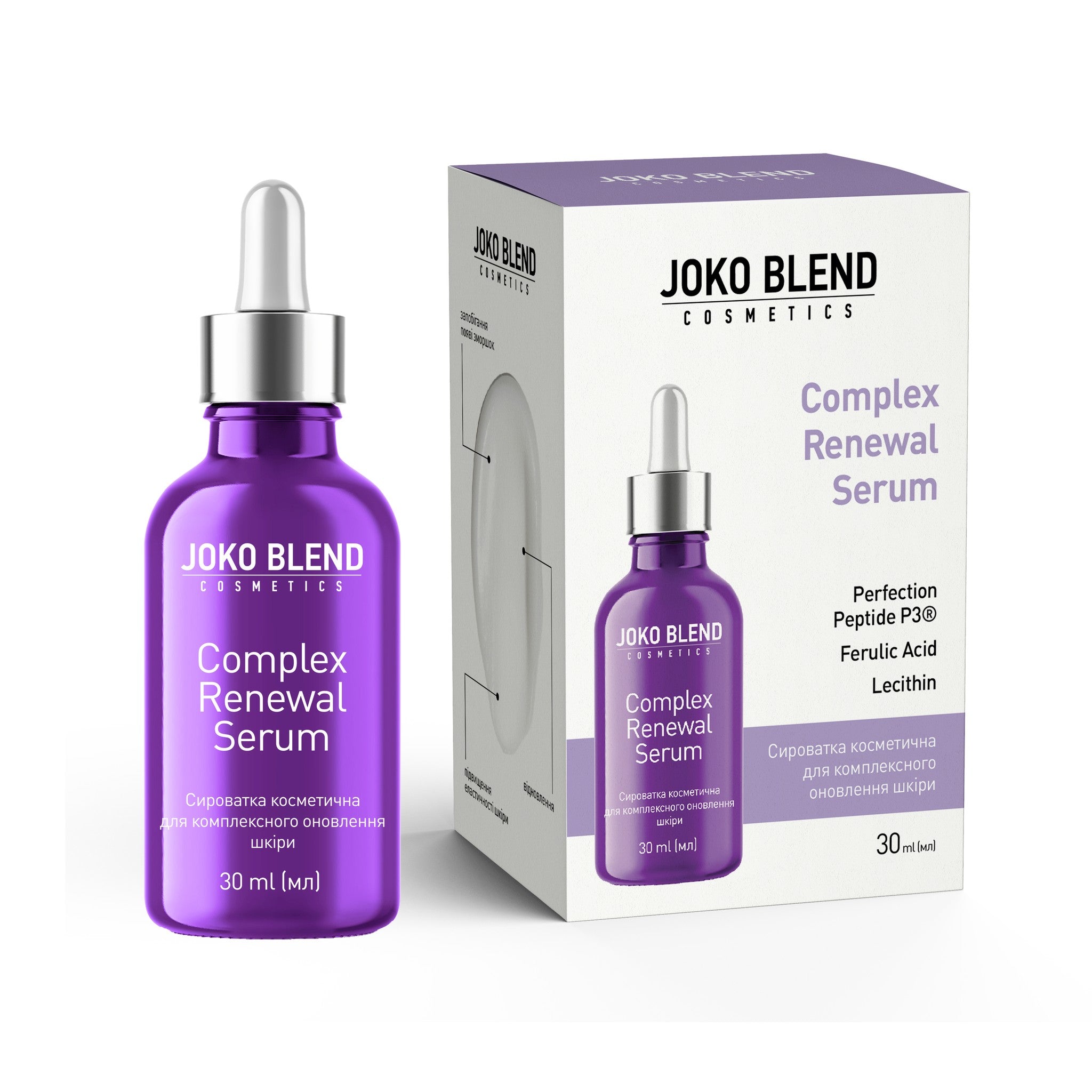 Сыворотка для комплексного восстановления кожи Complex Renewal Serum Joko Blend 30 мл