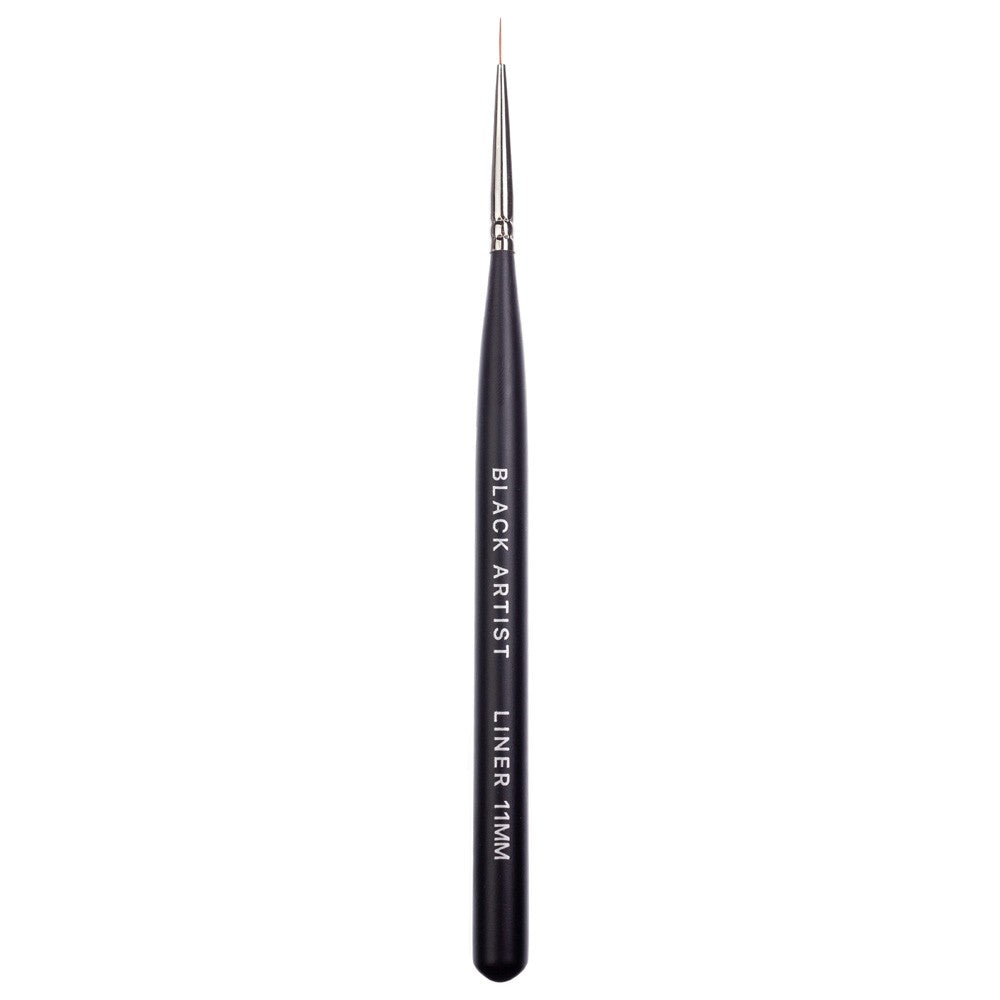 Кисть для росписи "Black Artist" Liner 11mm (ручка: черная, ворс: нейлон)