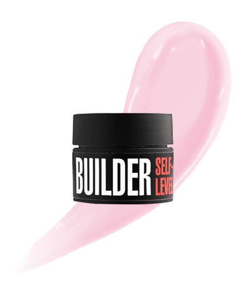 Моделирующий самовыравнивающийся гель Builder self-level gel, 13 г (оттенок Milky Pink)