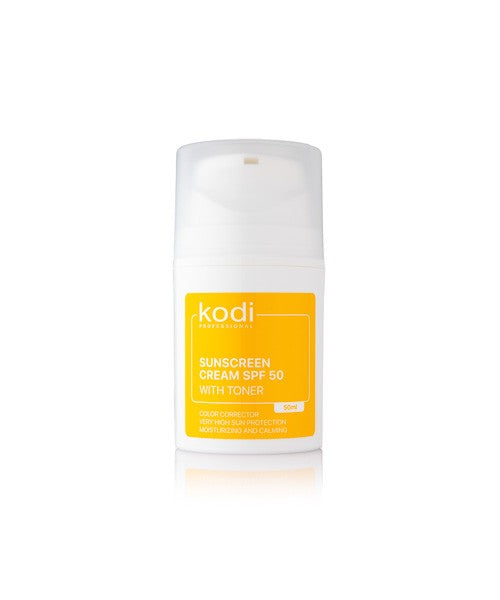Солнцезащитный крем SPF 50 с тонером Sunscreen cream Kodi, 50 мл
