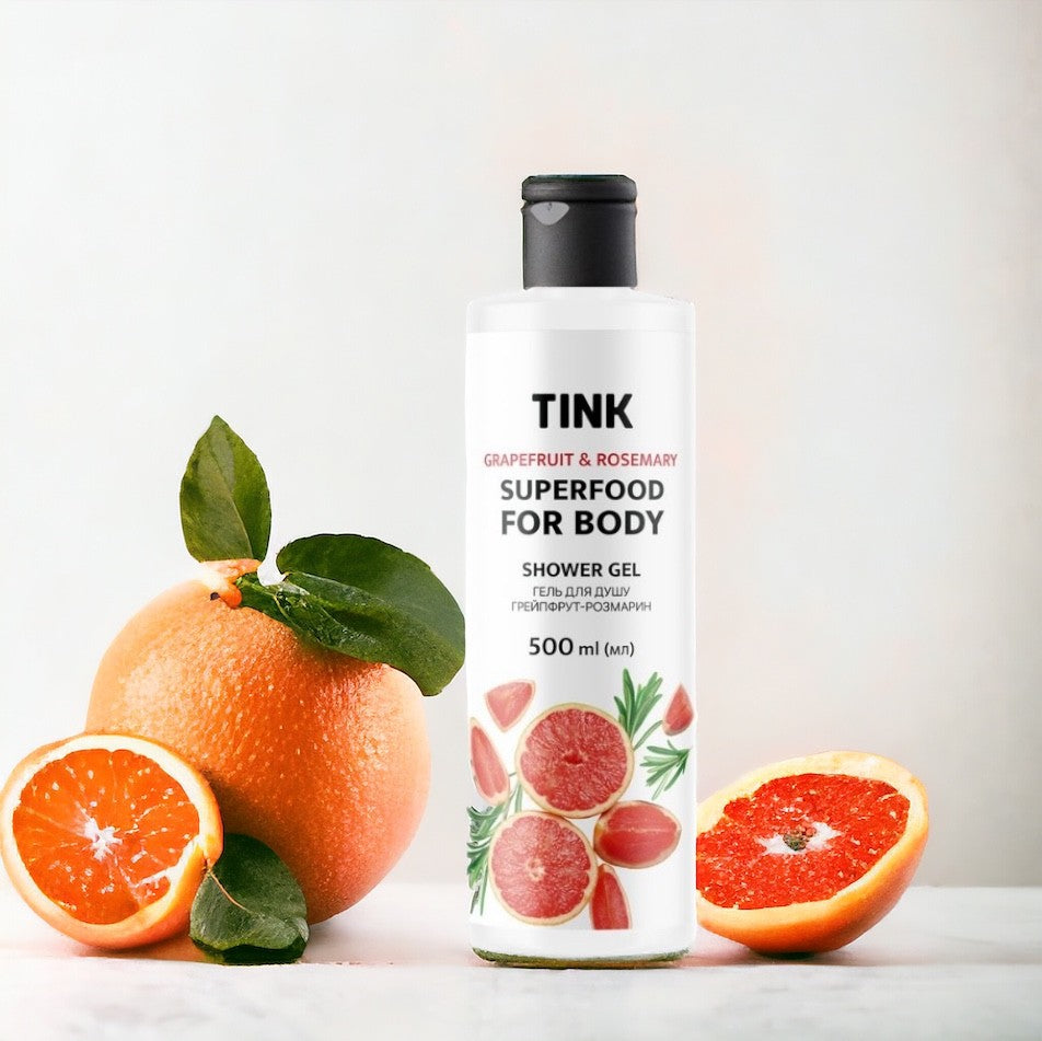 Гель для душа Грейпфрут-Розмарин Tink 500 мл