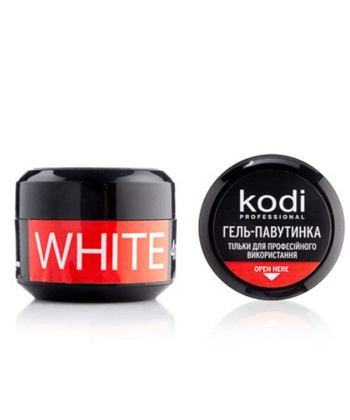 Гель-паутинка для ногтей Spider gel Kodi Professional, 4 мл (цвет: white)