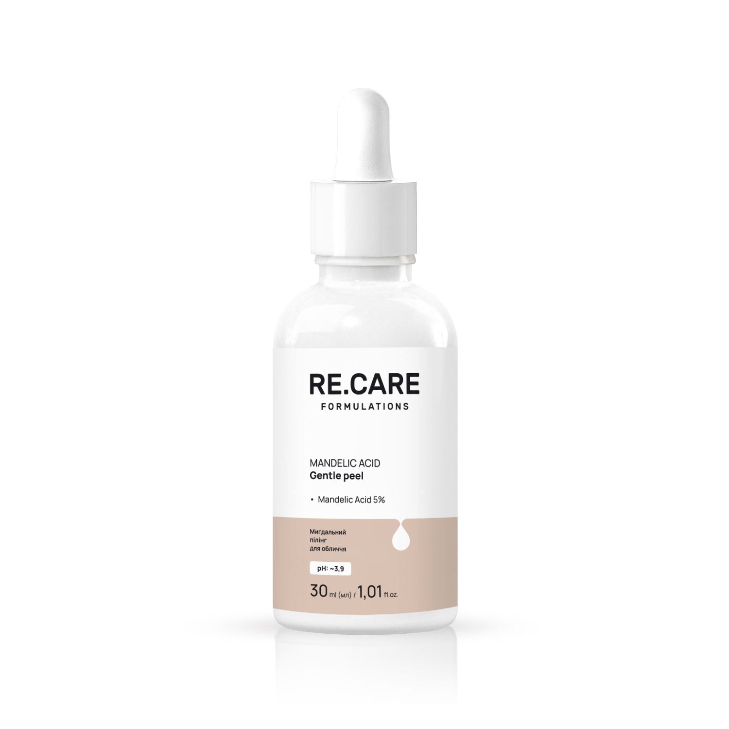 Миндальный пилинг Mandelic Acid Gentle peel RECARE 30 мл