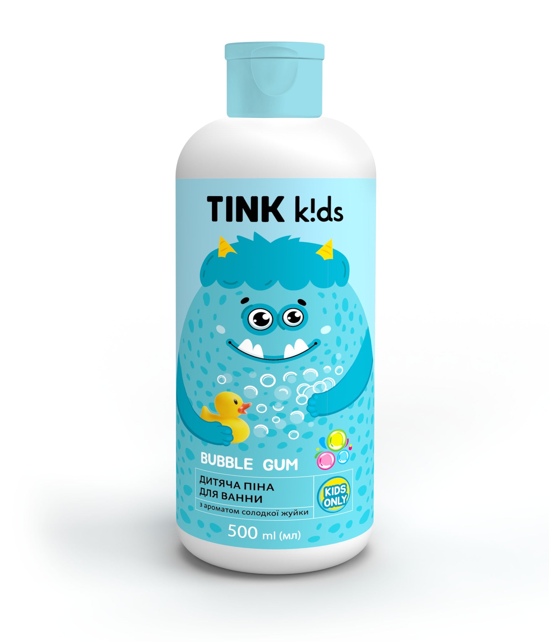 Детская пена для ванны Bubble Gum Tink kids 500 мл