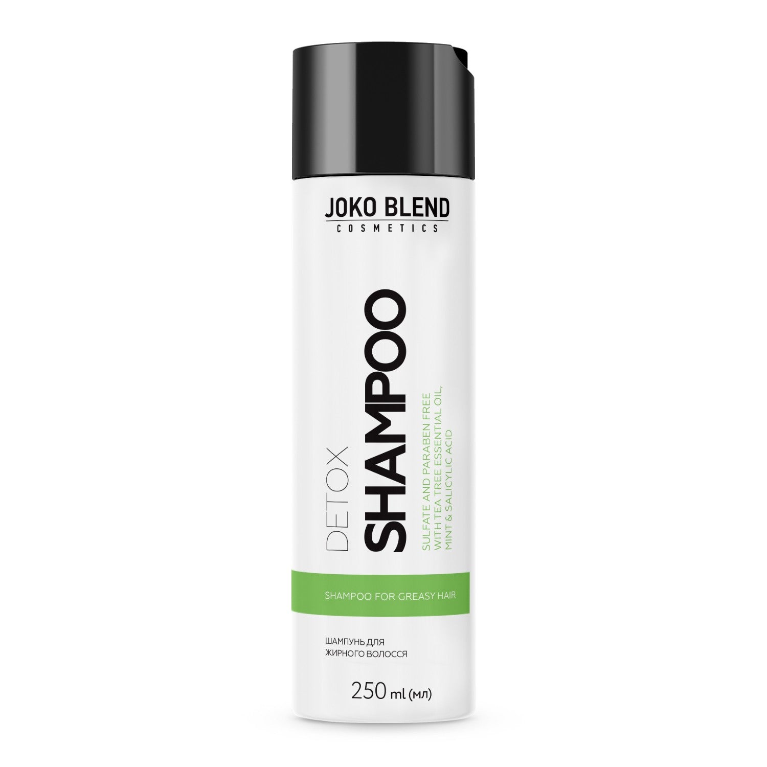 Бессульфатный шампунь для жирных волос Detox Joko Blend 250 мл