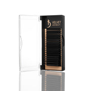 Ресницы для наращивания Velvet Lash Beauty 0.10 LC Mix (20 рядов, длина 6-15)