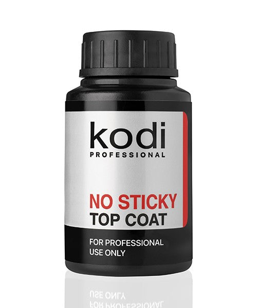 Верхнее покрытие без дисперсионного слоя No Sticky Top Coat Kodi professional, 30 мл